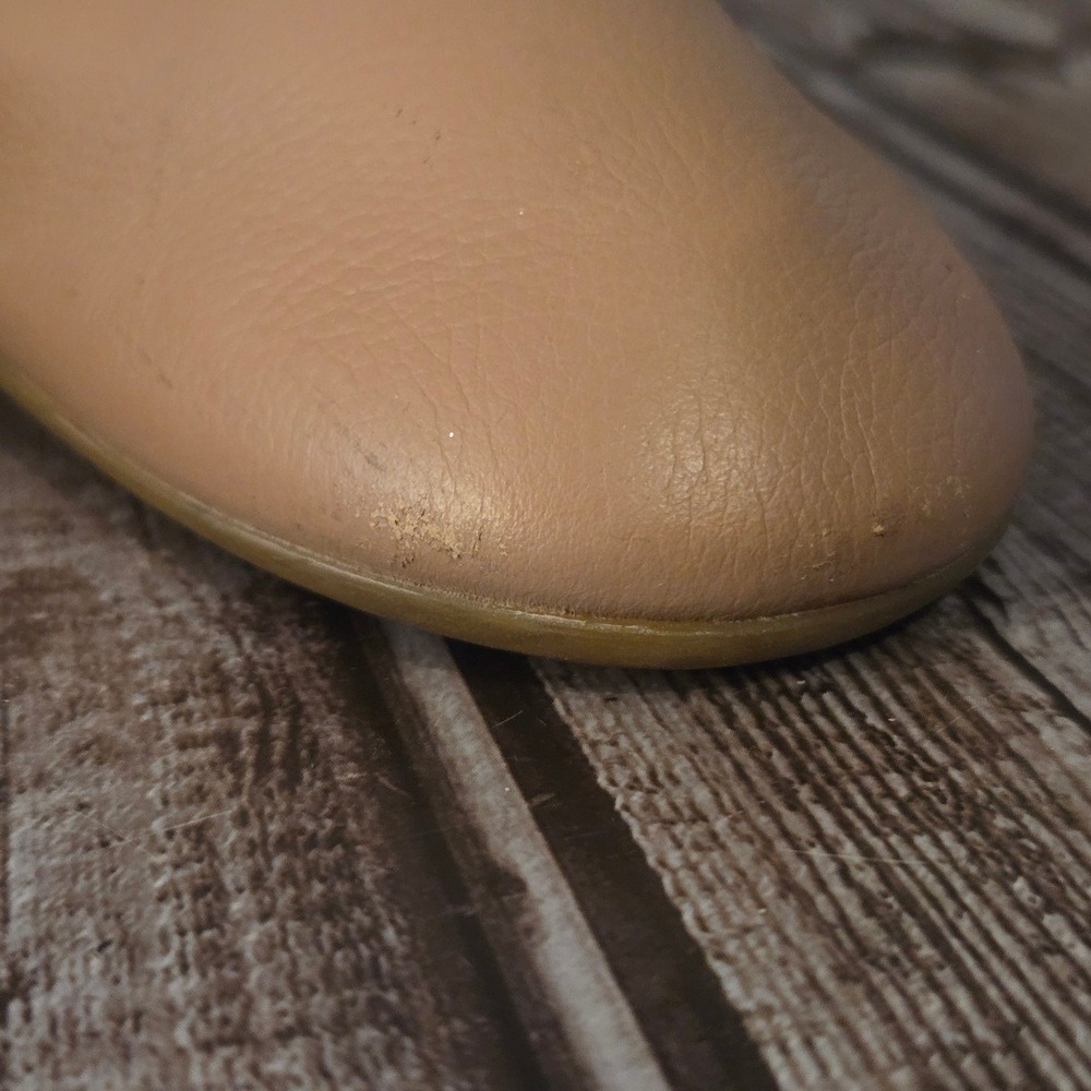 Sz 7 Womens Everlane The Day Glove Tan Leather Comfort Ballet Flats Shoes Good - Picture 5 of 11
